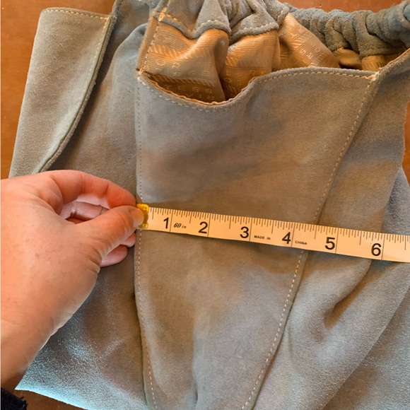 Tess Loriann Milano light blue purse used condition - Picture 7 of 16